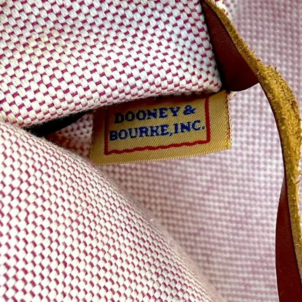 Dooney & Bourke Large Red Leather Satchel Tote – J0580480